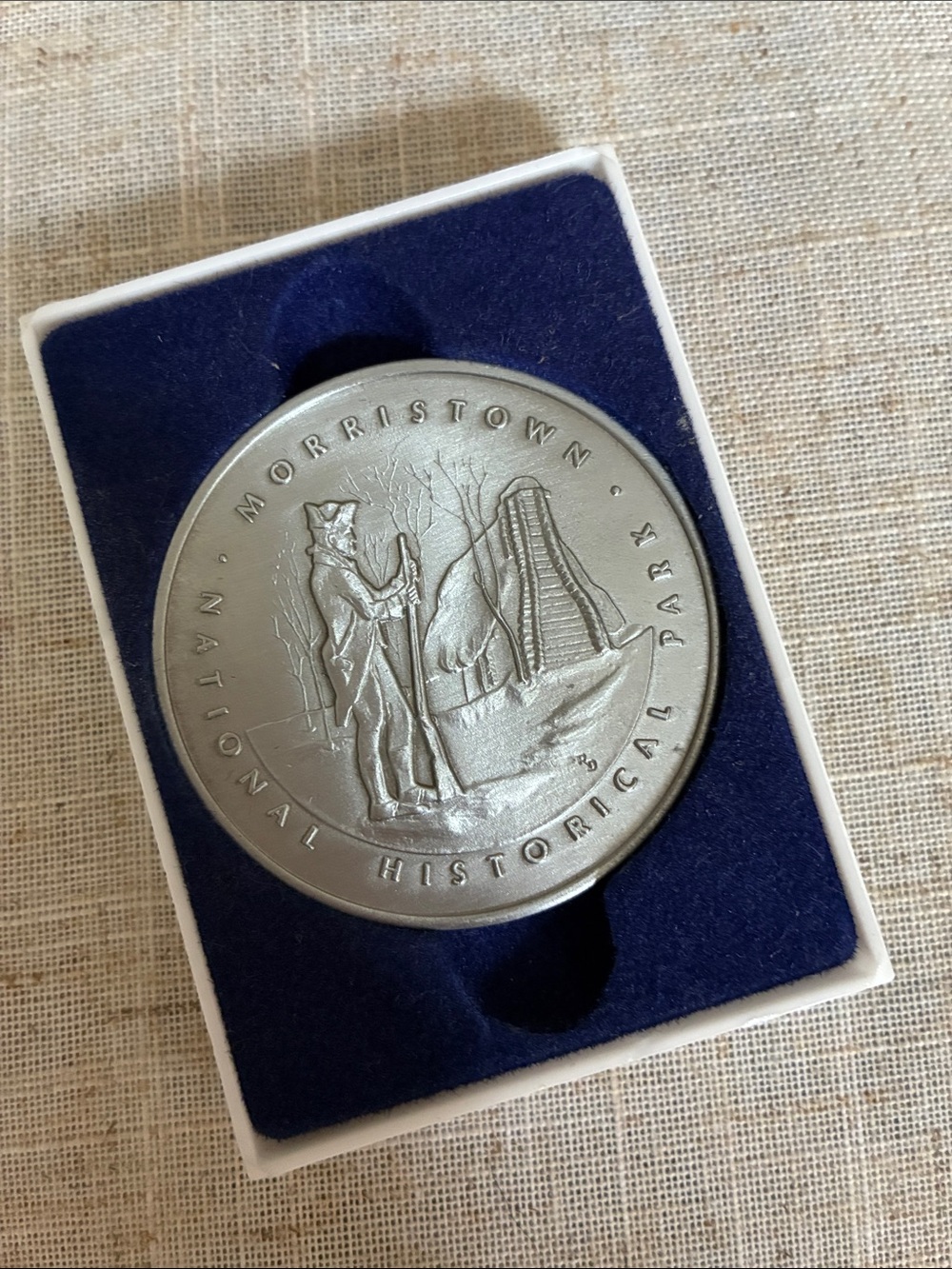 Vintage National Historical Park Memorial Collectible Coin